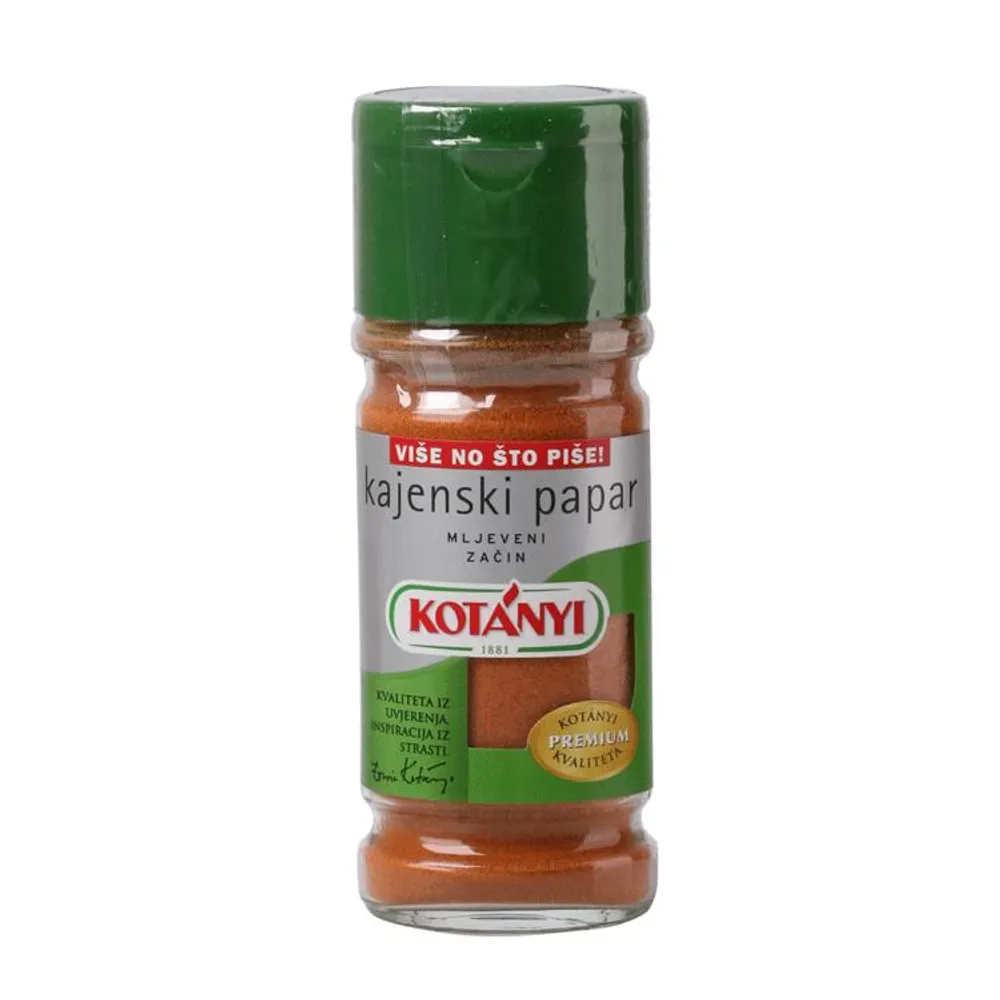 Papar cayenne bočica 38 g Kotanyi