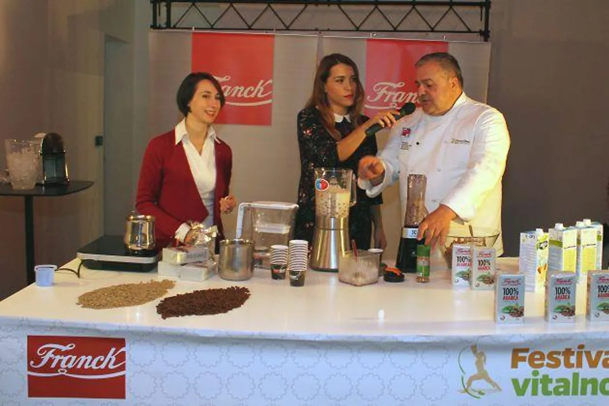 Branko Ognjenović predstavio smoothie napitak s dodatkom  mljevene Franck kave