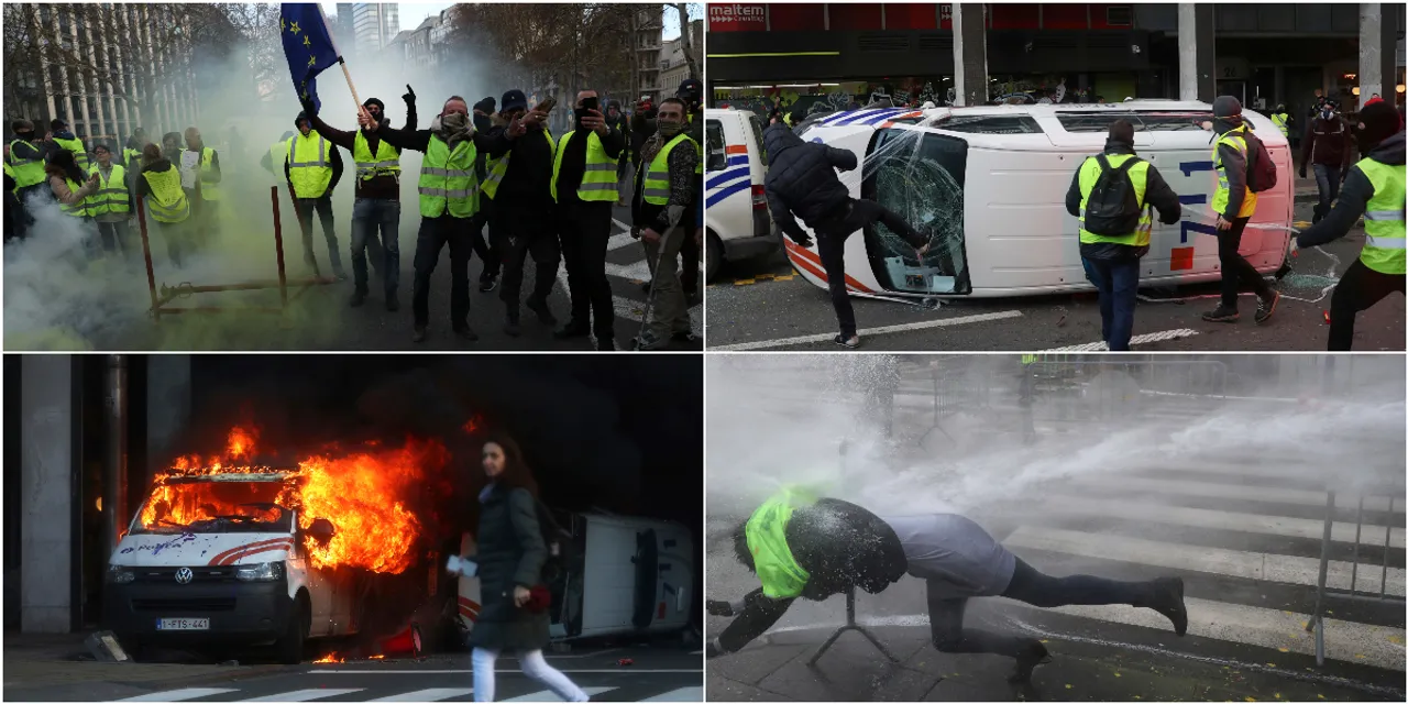 Prosvjed u Bruxellesu