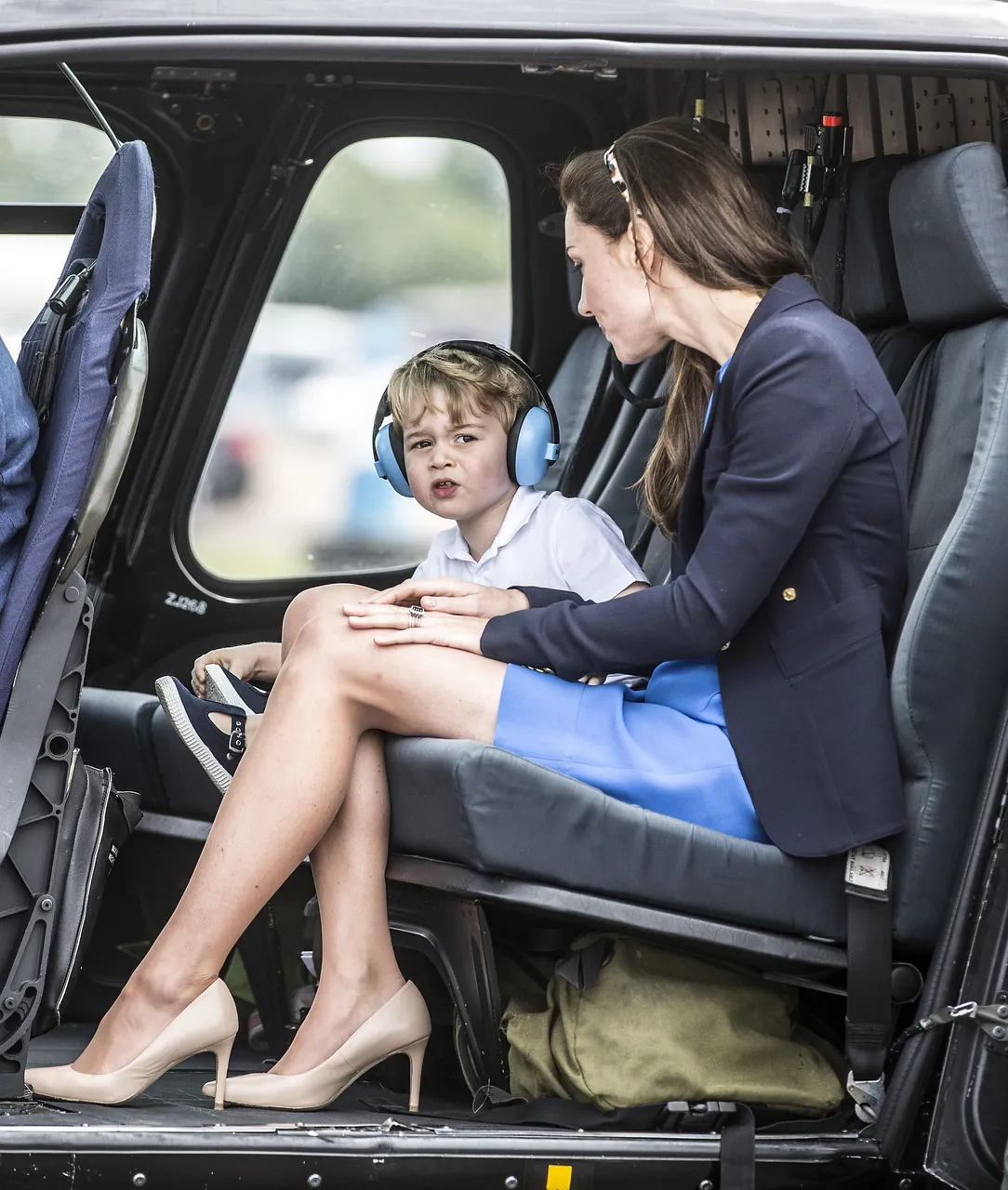 Princ William, Kate Middleton, princ George
