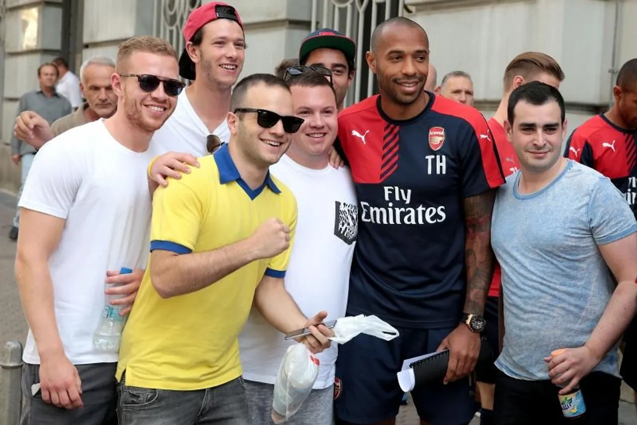 Proslavljeni nogometaš Thierry Henry izazvao pomutnju u gradu