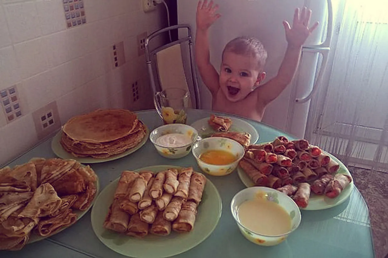 Tipičan bakin doručak za jedno malo dijete