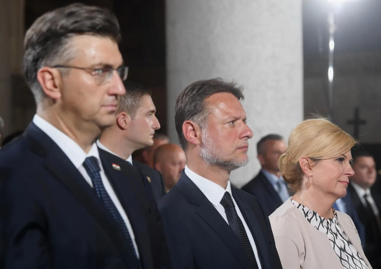 Zagreb: U crkvi svetog Marka održana misa zahvalnica povodom Dana drzavnosti
