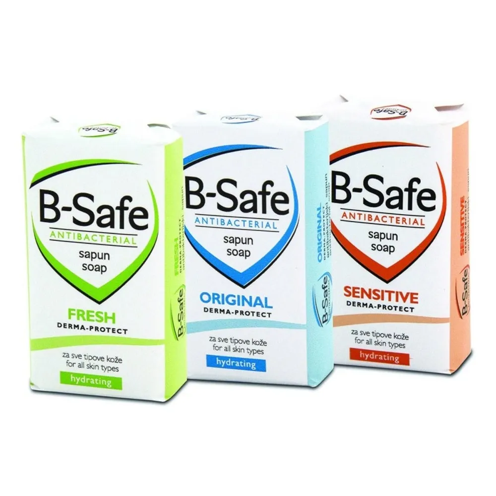 Saponia B-Safe antibakterijski sapuni
