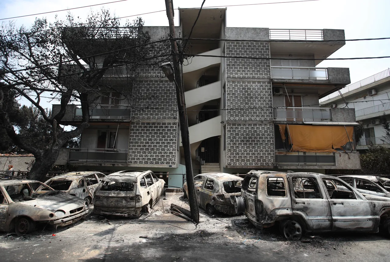 Posljedice strašnih požara u Grčkoj