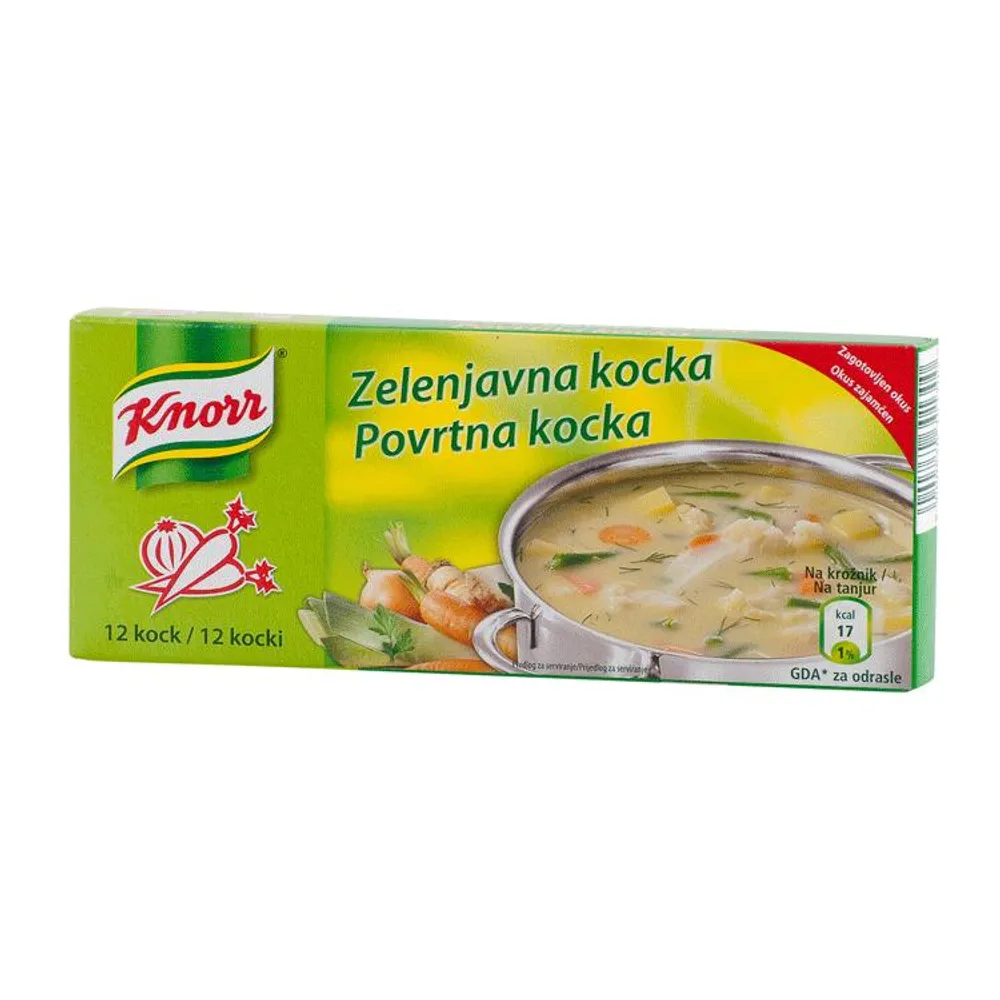 Povrtna kocka za juhu 120 g Knorr