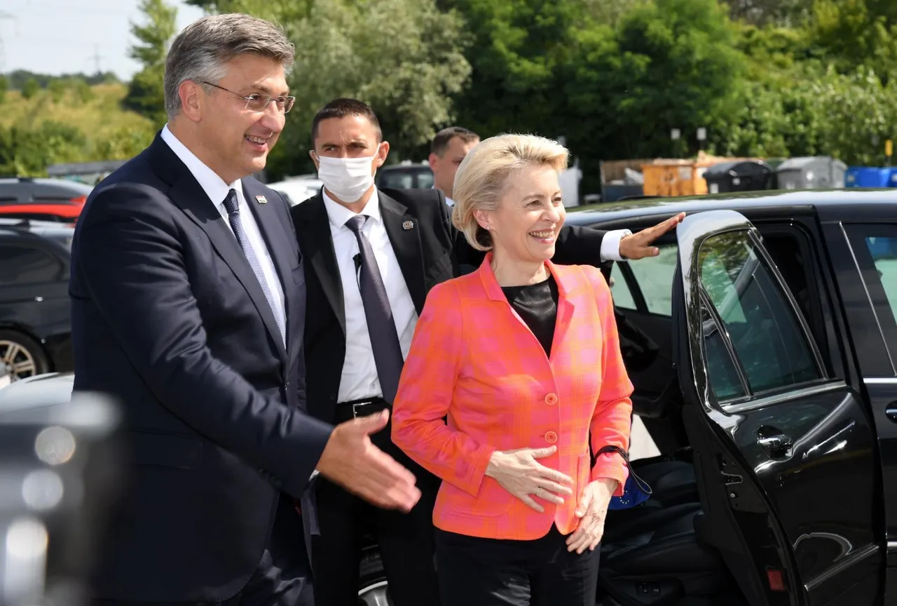 Ursula von der Leyen, Andrej Plenković u posjetu Rimac automobili