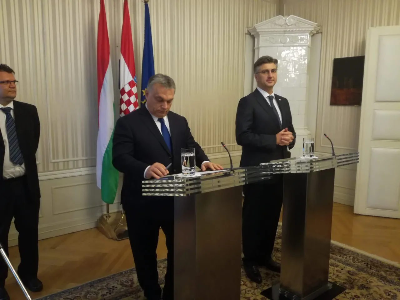 Andrej Plenković i Viktor Orban