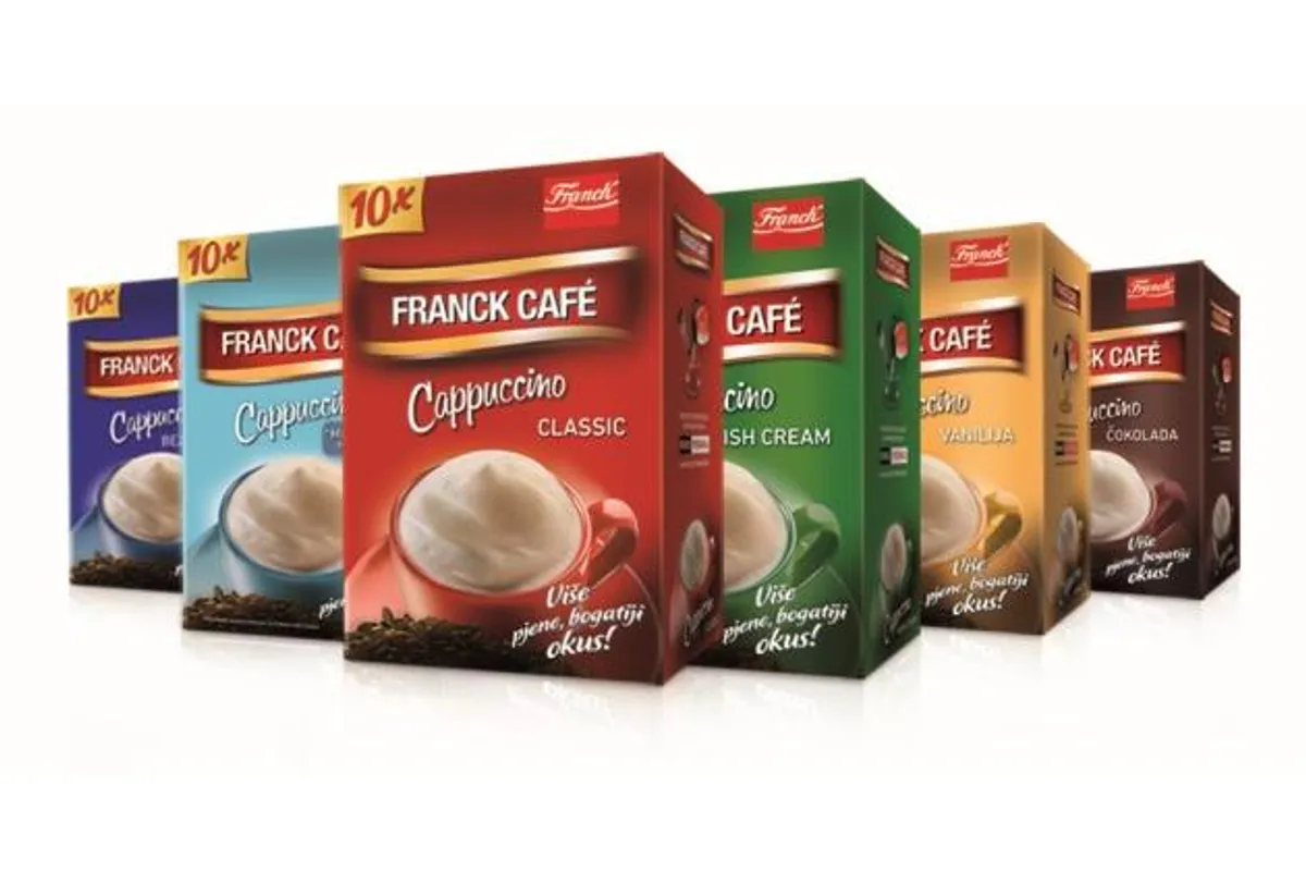 Dva nova okusa Franck Café Cappuccina