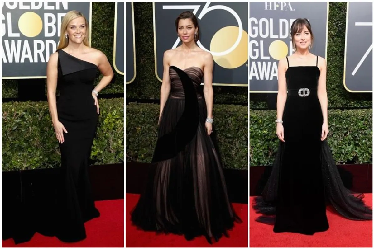 Zlatni globus: najljepše crne haljine na crvenom tepihu