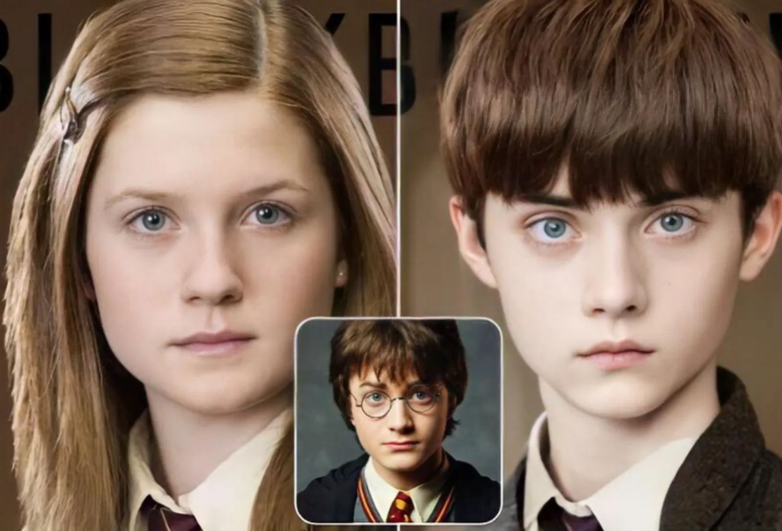Ginny Weasley i Harry Potter  