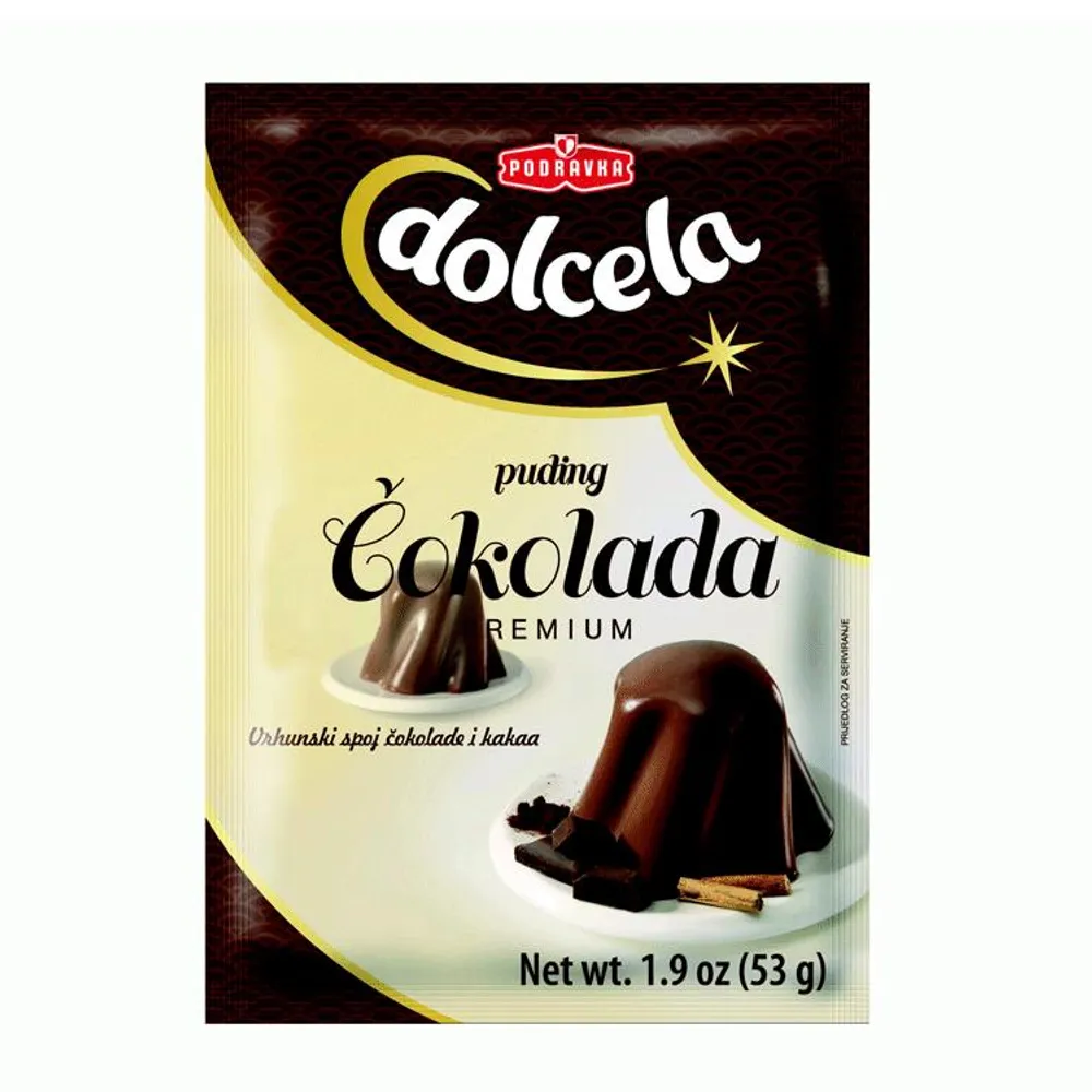 Puding čokolada premium 53 g Podravka