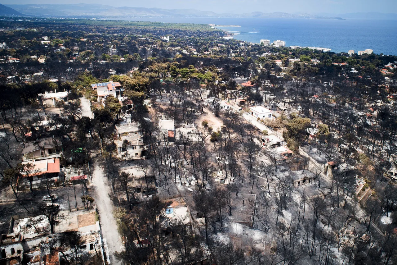 Grčka vlada sumnja da su požari podmetnuti
