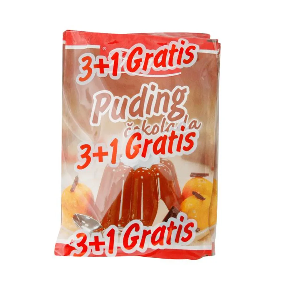 Puding čokolada 3+1 gratis 196 g Franck