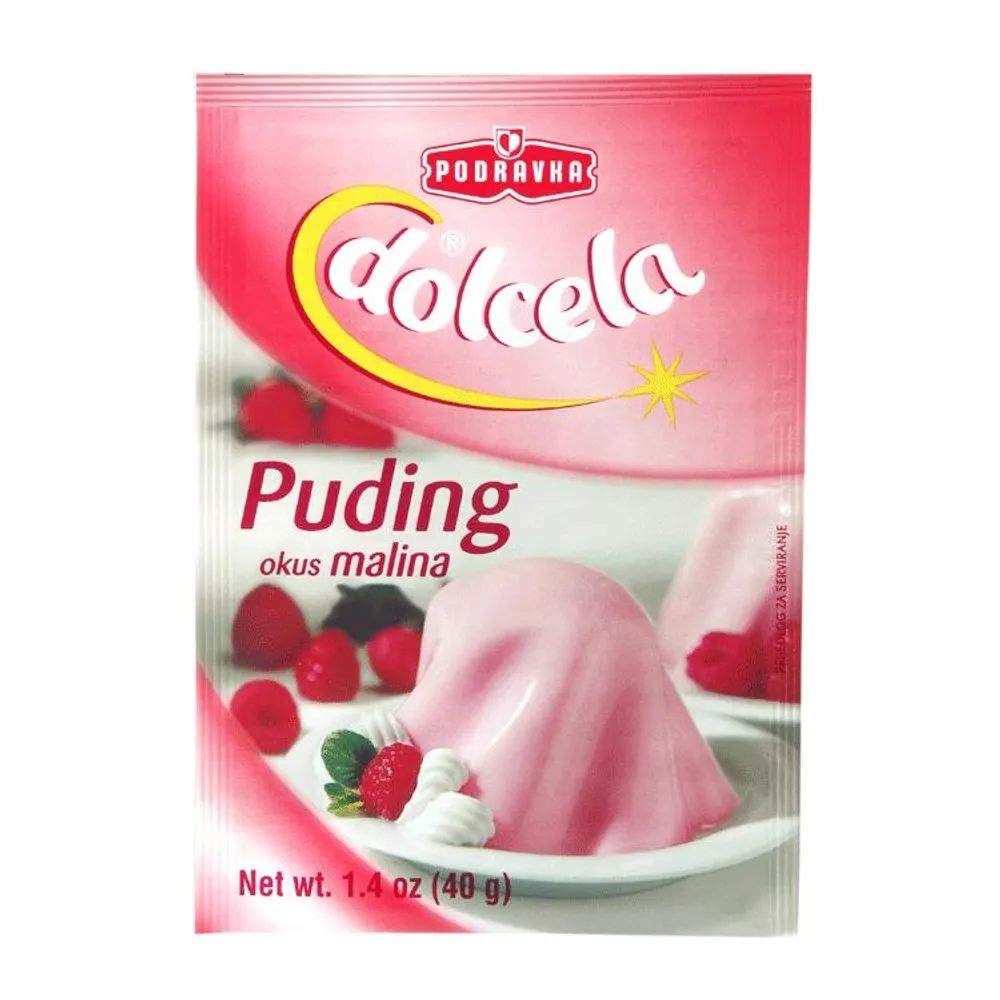 Puding malina u vrećici 40 g Podravka