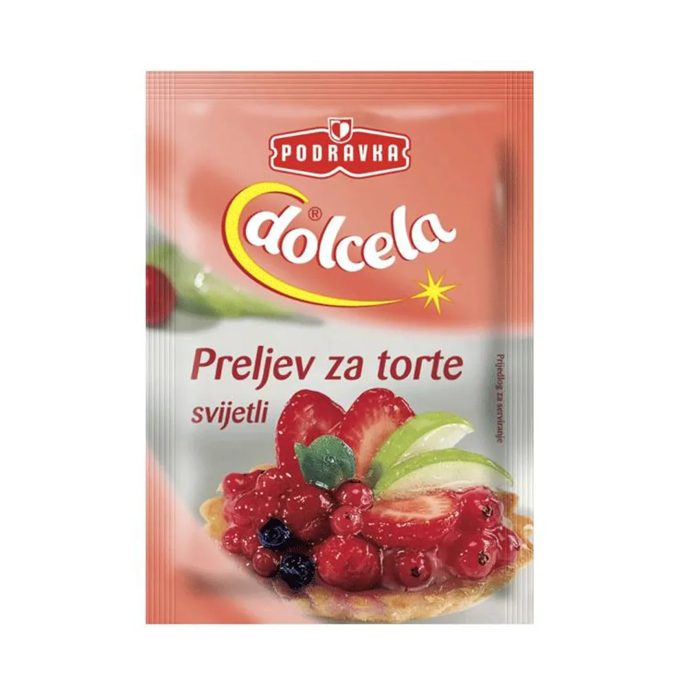 Preljev za tortu 13 g Podravka