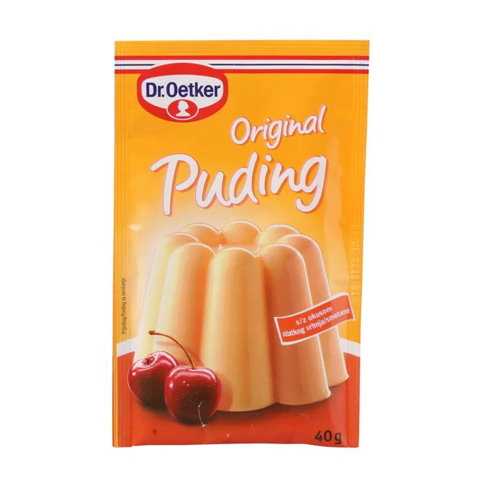 Puding Vrhnje 40 g Dr Oetker