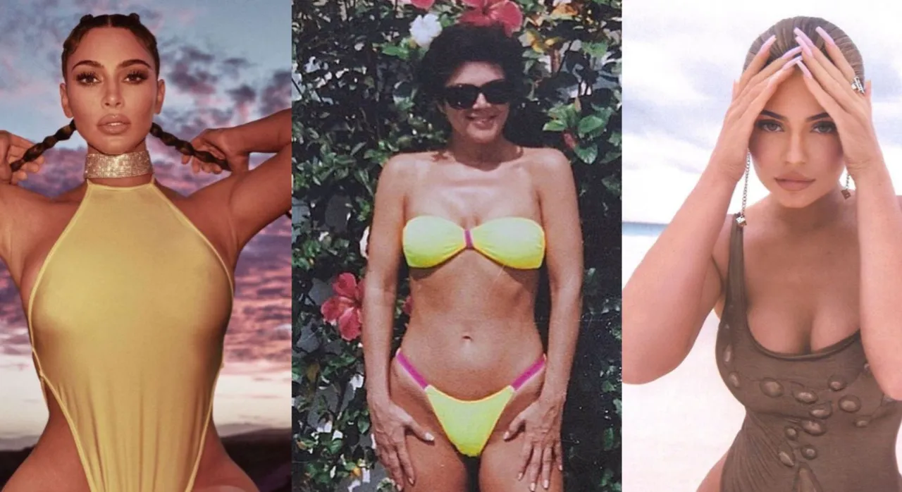Kim Kardashian, Kris Jenner i Kylie Jenner