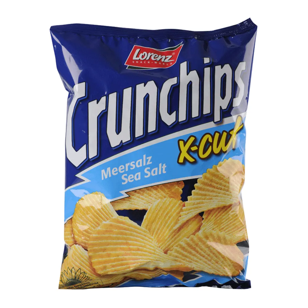 Crunchips X-Cut Light morska sol 150 g