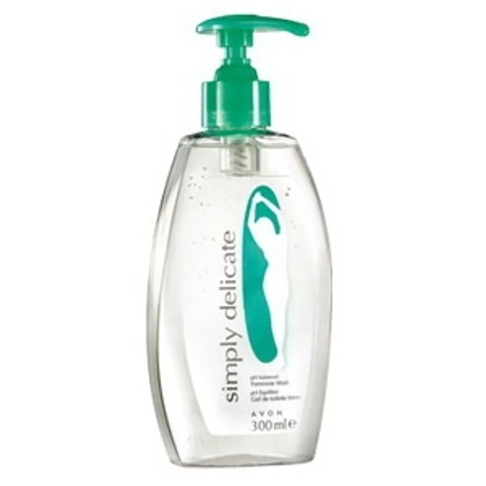 Avon Simply Delicate tekući šampon za intimnu njegu
