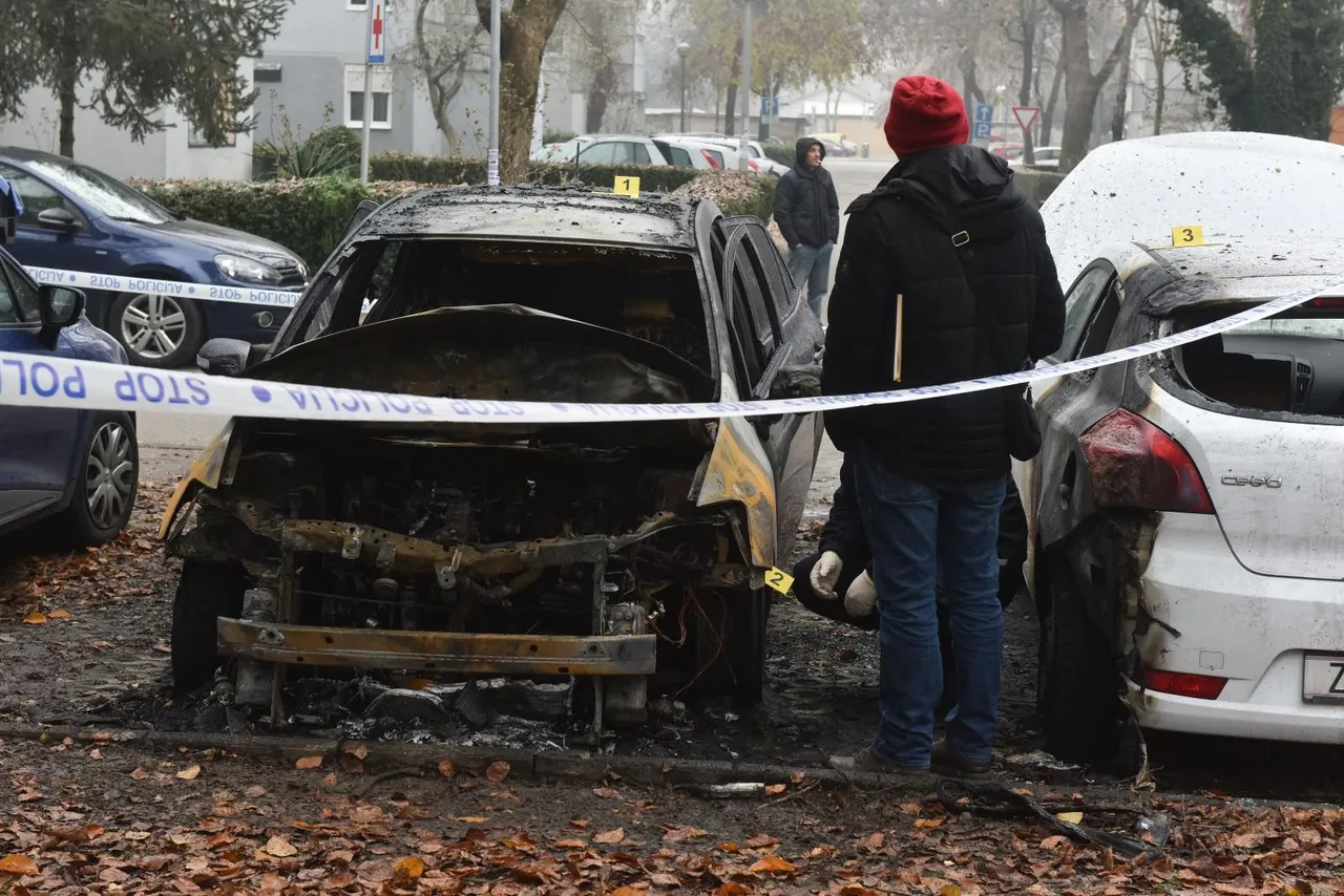 Gorjeli auti u Zagrebu: Požar izbio na jednom, a vatra zahvatila još dva automobila