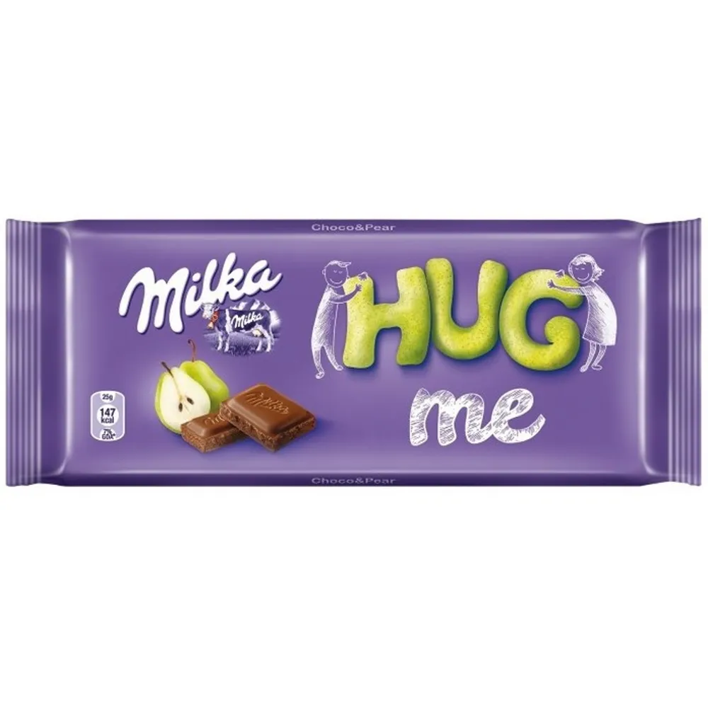 Milka Hugg me Čokolada s kruškom