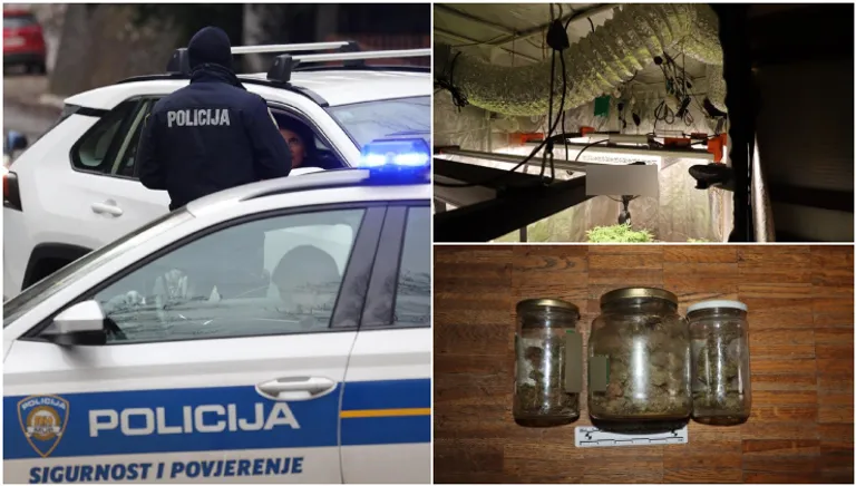 U stanu na Trešnjevci policijski službenici pronašli drogu i opremu za improvizirani laboratorij
