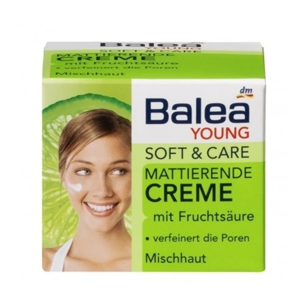Balea Young Soft & Care krema za lice