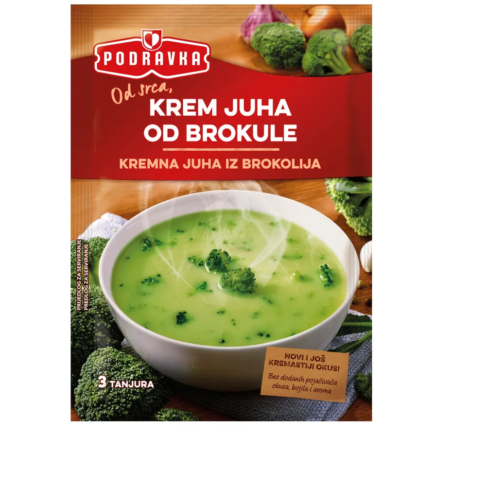 Krem - juha od brokule 75 g - Podravka