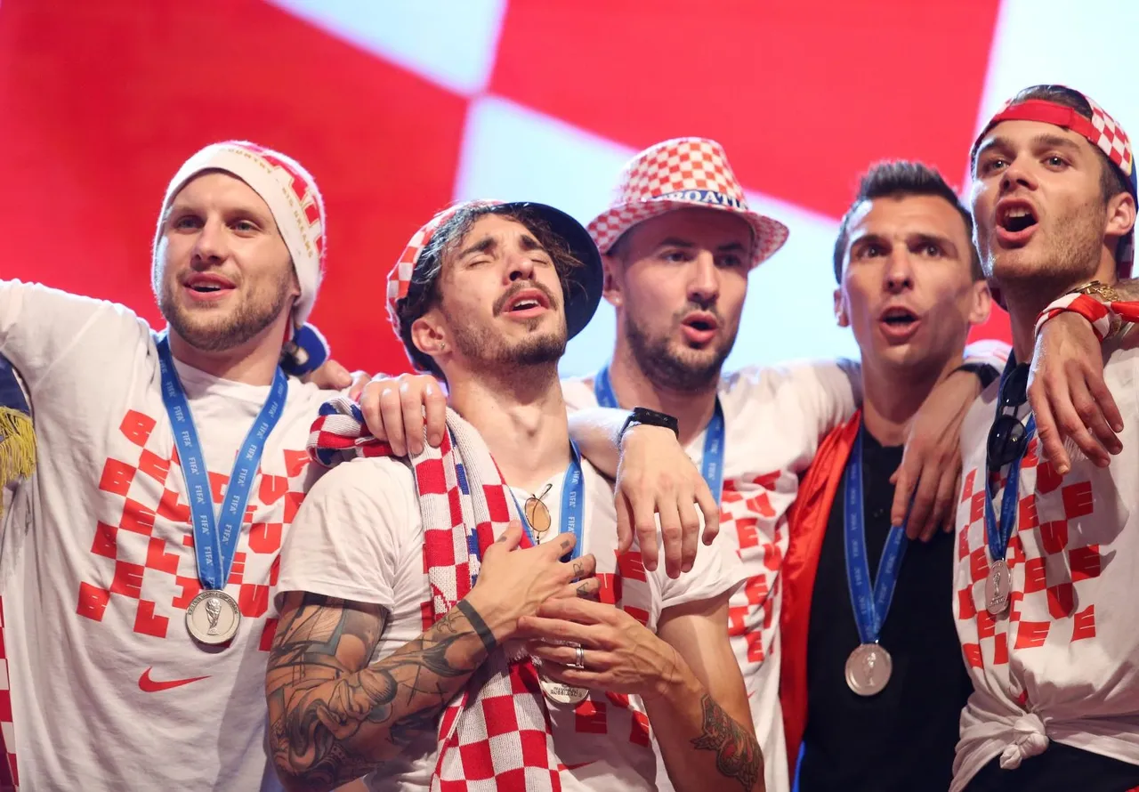 Doček reprezentacije nakon osvajanja srebrne medalje na Svjetskom prvenstvu u Rusiji 2018.