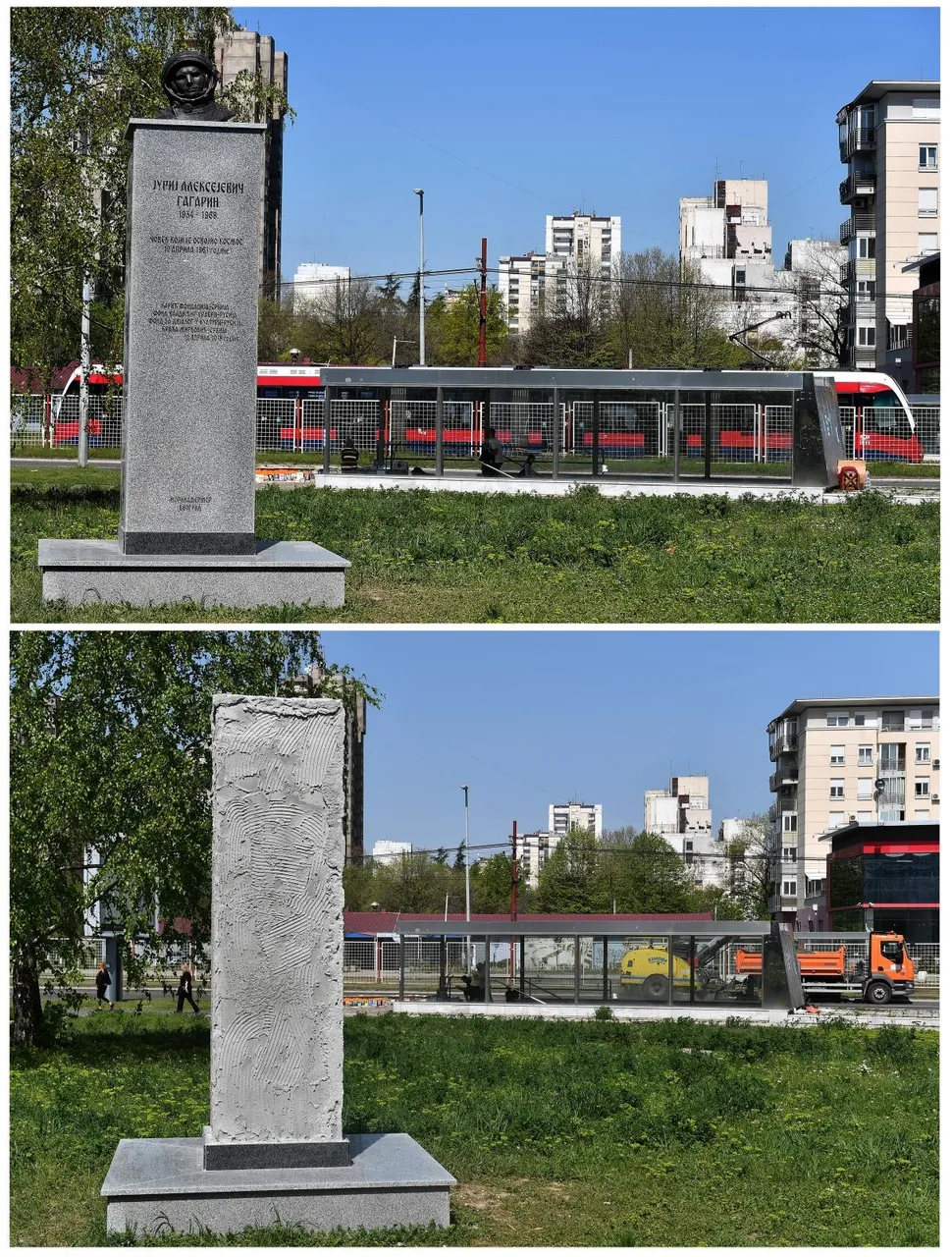 Glava presudila: nakon burne rekacije javnosti u Beogradu uklonjen spomenik Juriju Gagarinu