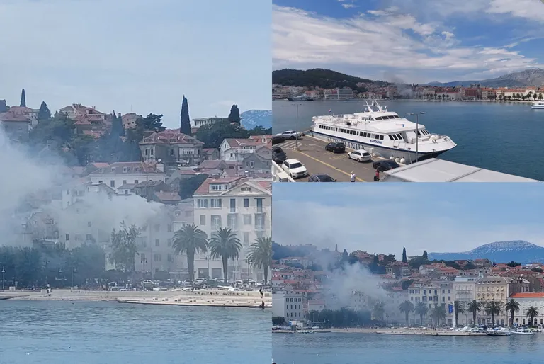 Požar u Splitu