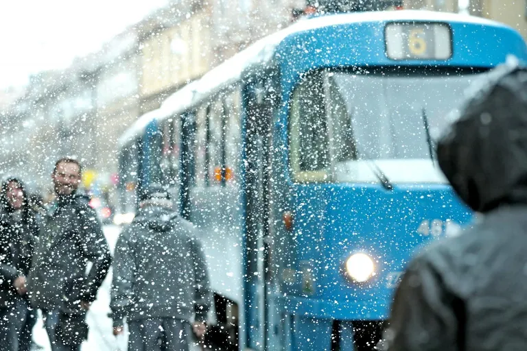 Umjetni snijeg u Zagrebu