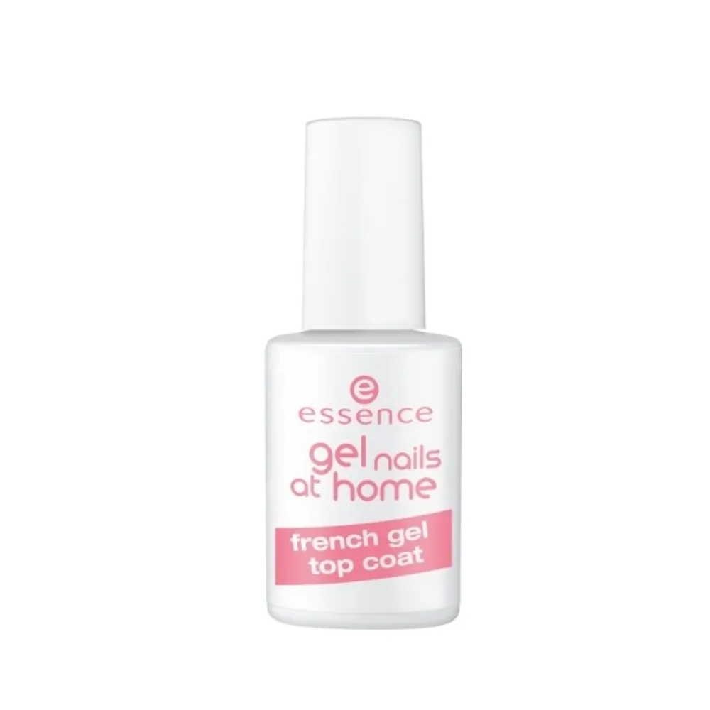 Essence Gel nails at home French gel nadlak