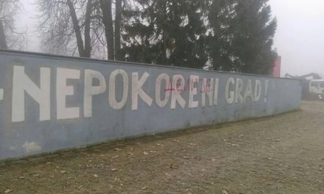 U Osijeku prešarali grafite