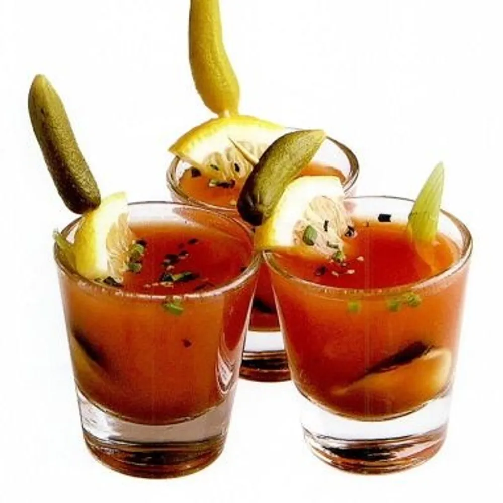 Dagnje u Bloody Mary