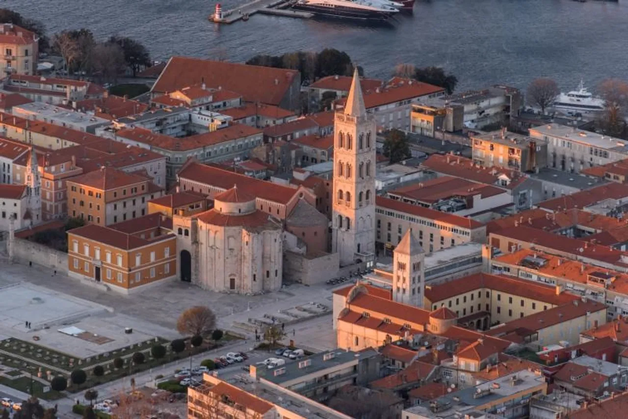 Zadar u zalazak sunca