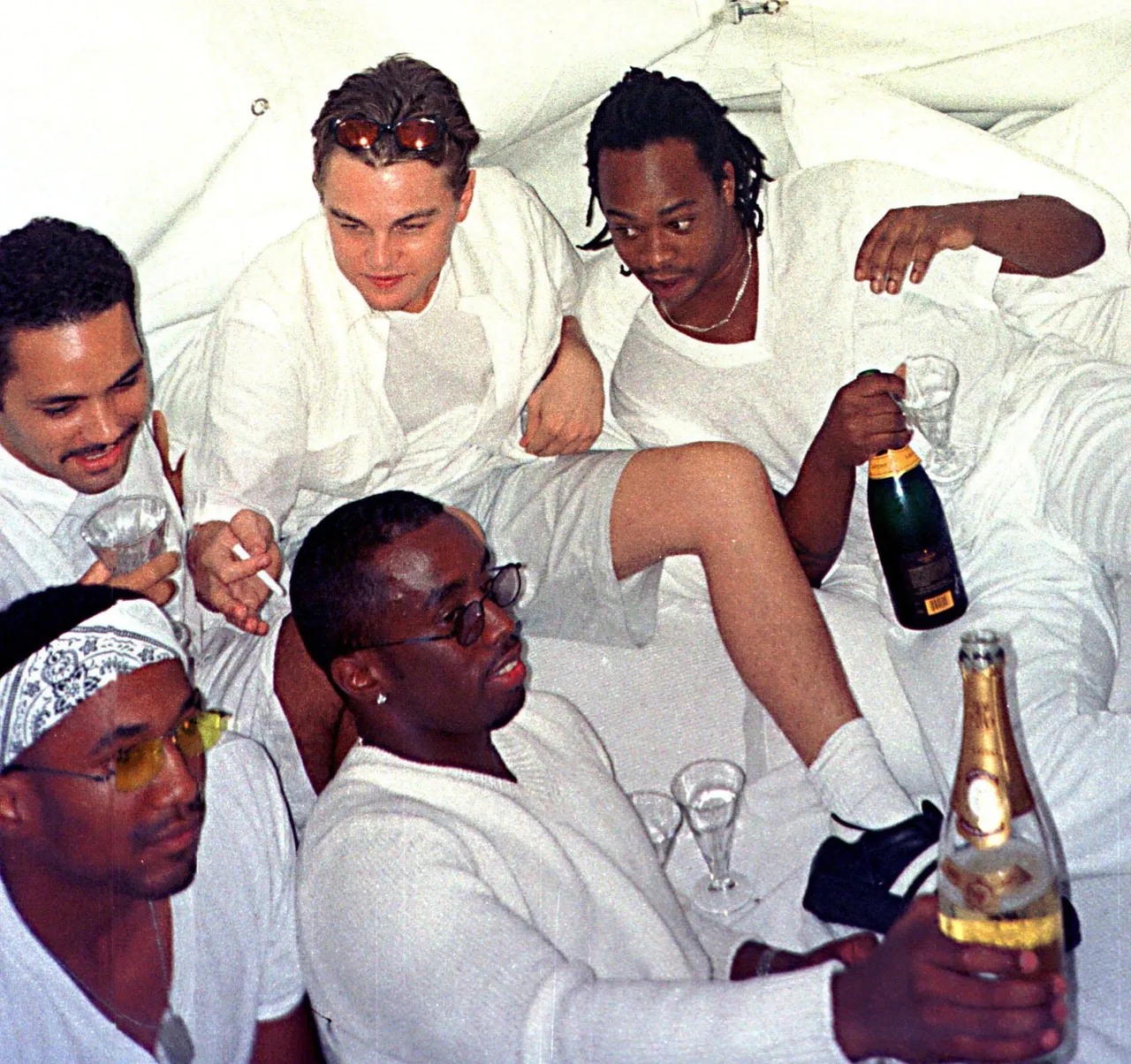 Leonardo DiCaprio - Diddy White party