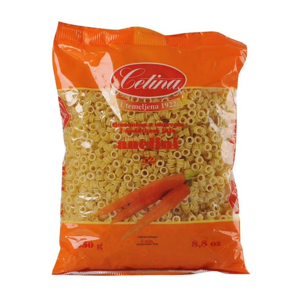 Tijesto Anelini s mrkvom 250 g Cetina