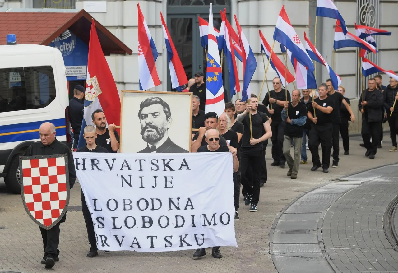 Desničari marširali centrom Zagreba uz budno oko policije i s porukom: 'Oslobodimo Hrvatsku'