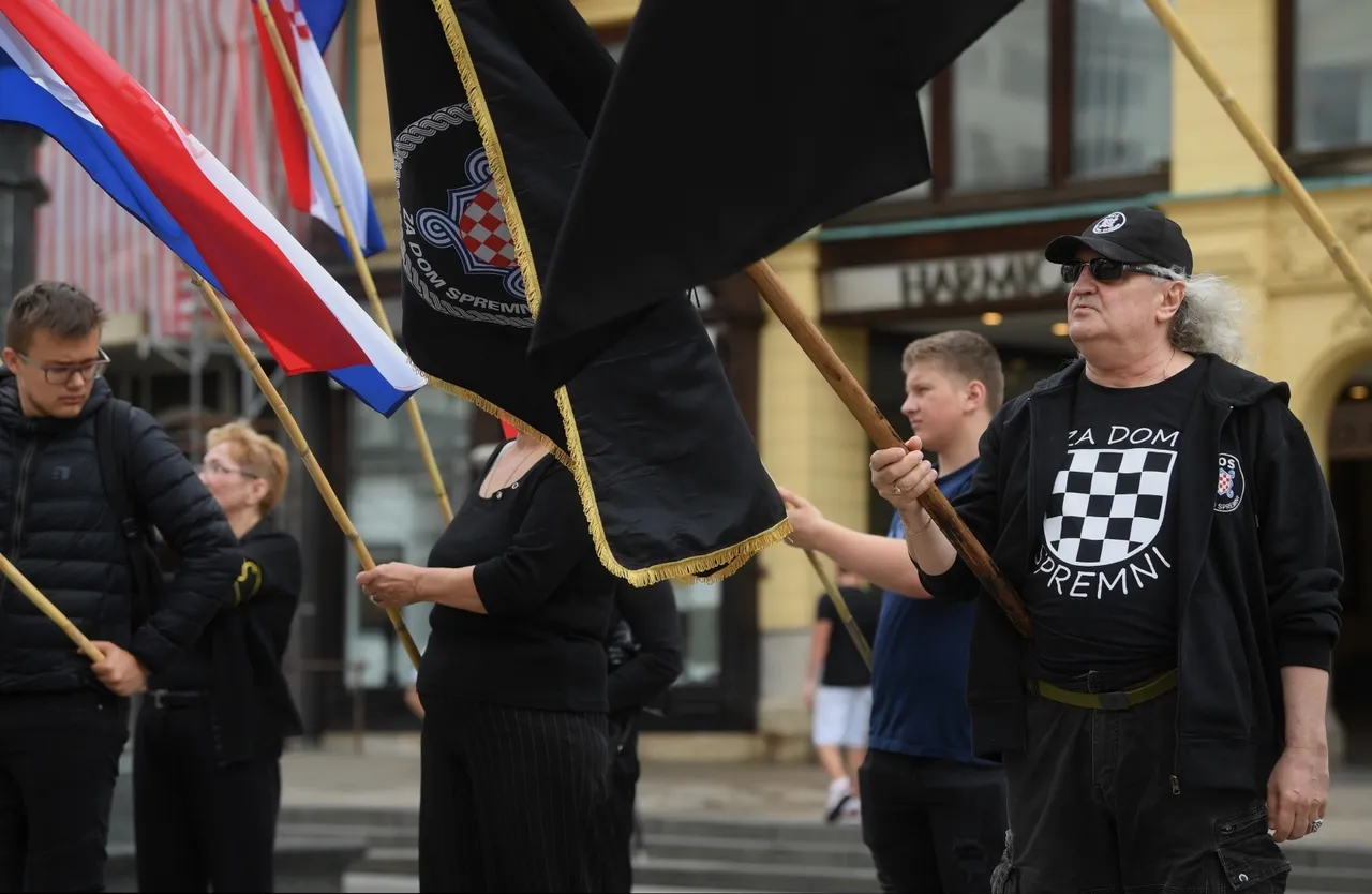 Desničari marširali centrom Zagreba uz budno oko policije i s porukom: 'Oslobodimo Hrvatsku'