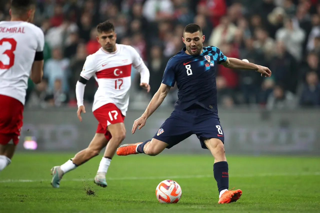 Mateo Kovačić Hrvatska Turska