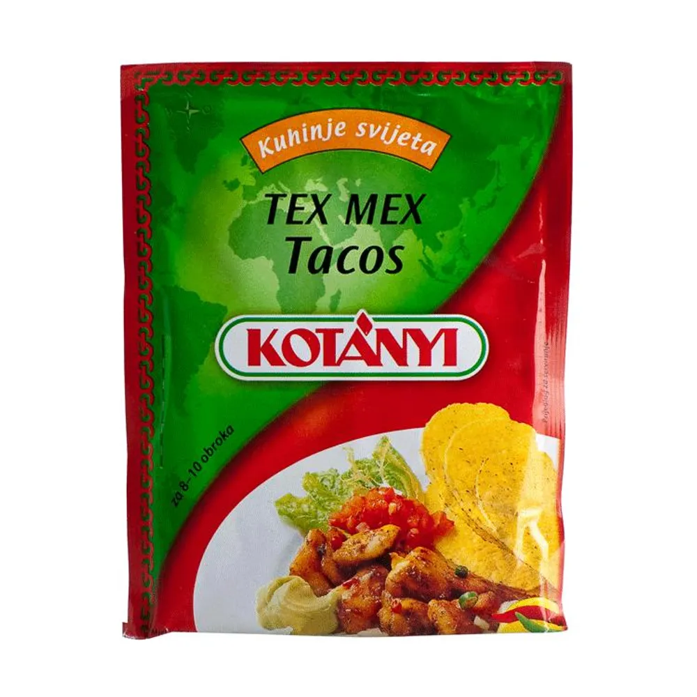 Tex mex tacos 40g Kotany