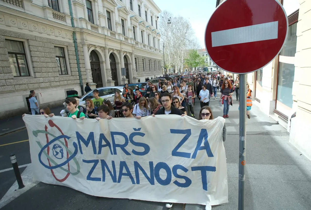 U simboličnih 5 do 12 krenuo ovogodišnji zagrebački Marš za znanost