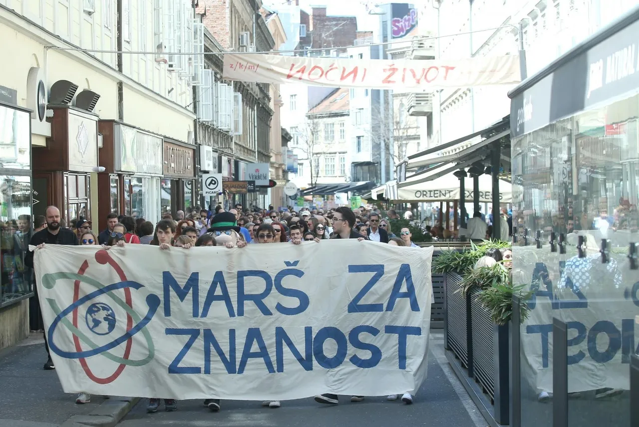 U simboličnih 5 do 12 krenuo ovogodišnji zagrebački Marš za znanost