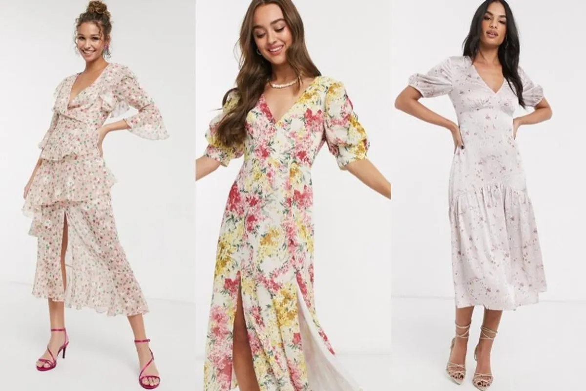 Profinjena ženstvenost 'tea' haljina: Zamamni cvjetni uzorci i čedna dužina za prave dame