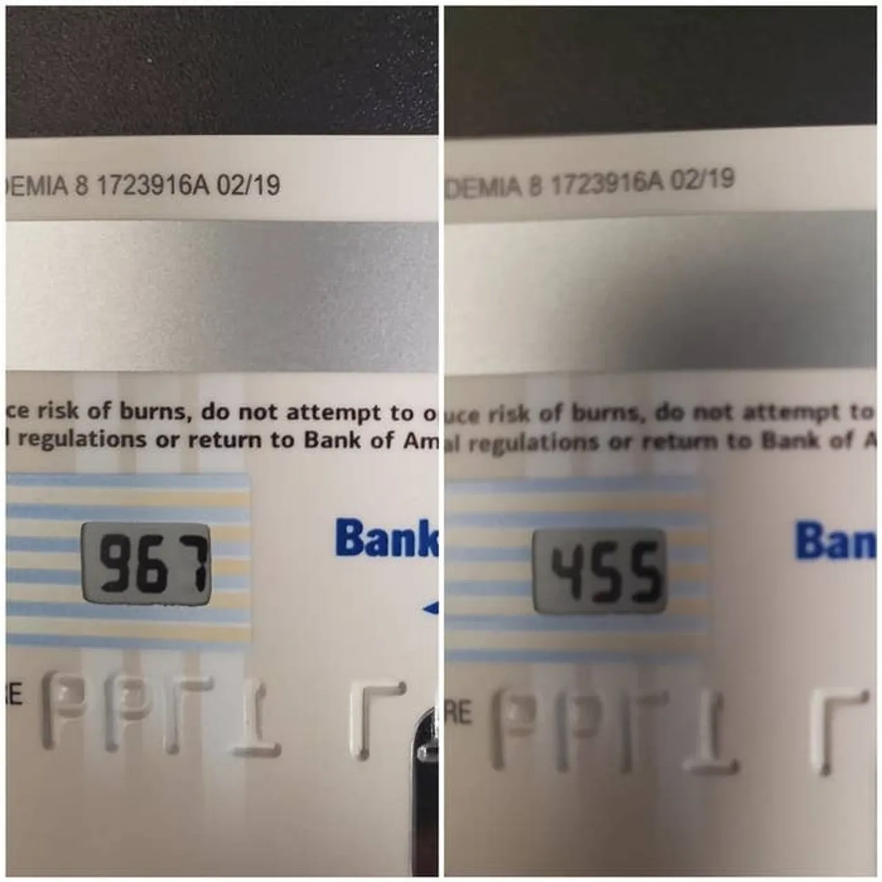 Kreditna kartica koja mijenja CVV broj svaka 4 sata