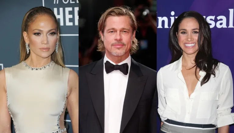 Jennifer Lopez, Brad Pitt i Meghan Markle