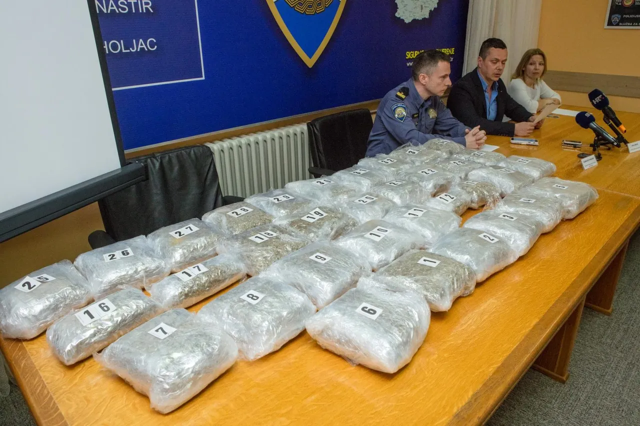 Policija zaplijenilla veliku količinu marihuane u Osijeku