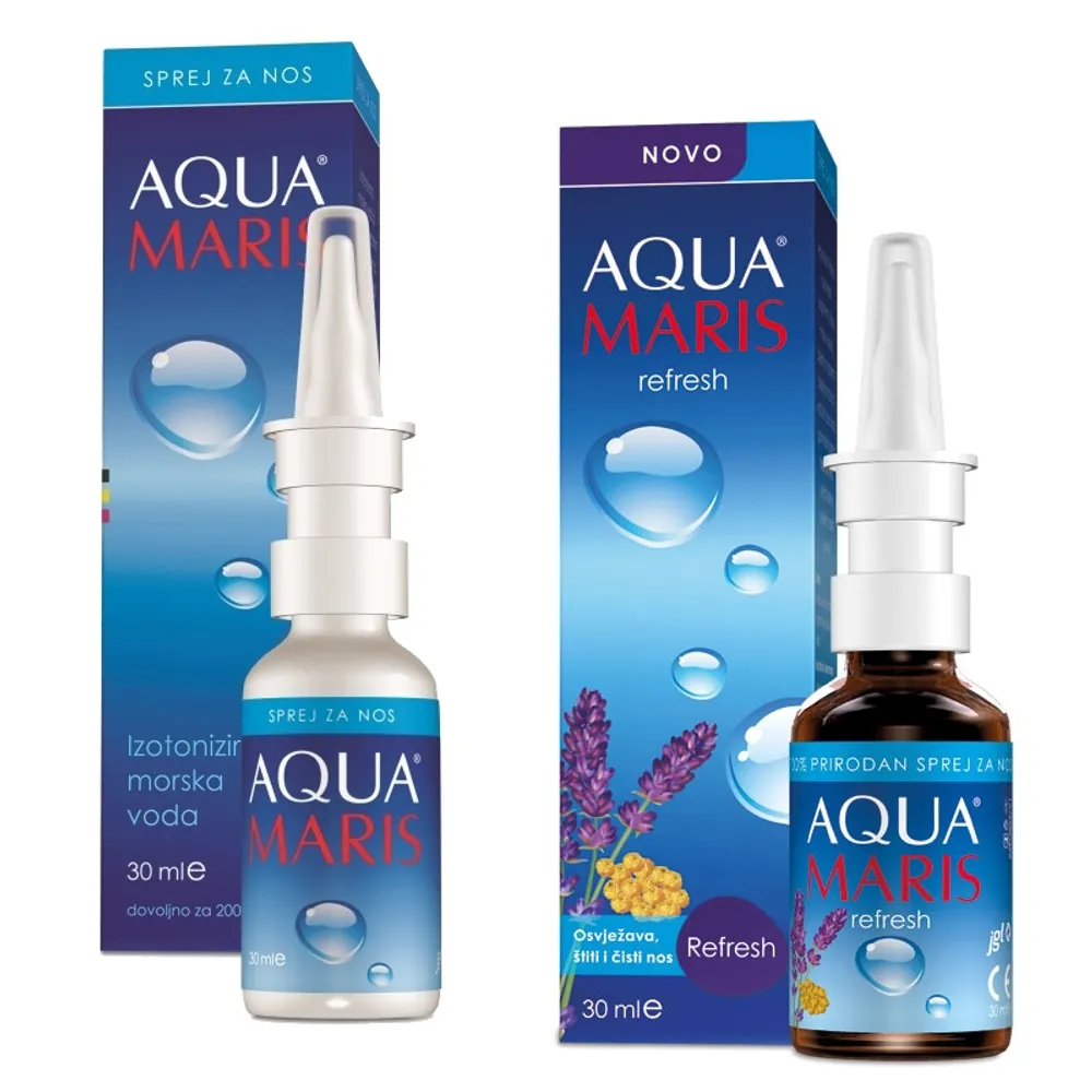 Aqua Maris sprejevi za nos